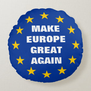 Gör Europa den underbara igen Euroflaggarundan at Rund Kudde