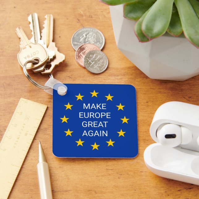 Gör Europa Underbart igen till EU:s nyckelledja fö Nyckelring (Skrivbord)
