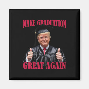 Gör examen stor igen rolig Donald Trump Examen Magnet
