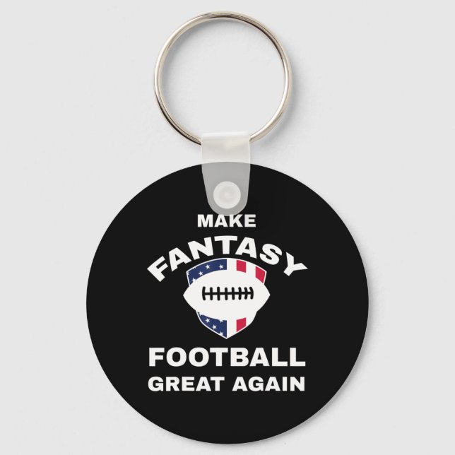 Gör fantasy Football Underbar igen T Nyckelring (Framsida)