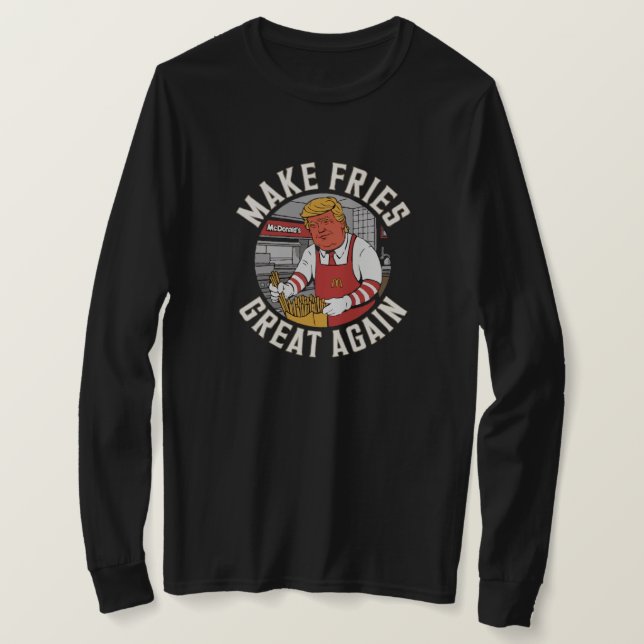 Gör färd Underbar igen T-Shirt: Tecknad Donald T Shirt (Design framsida)