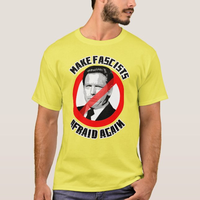 Gör fascistisk fantid igen t shirt (Framsida)