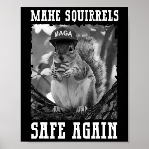Gör frågeställarna Säkra igen Trump 2024 Spara Poster