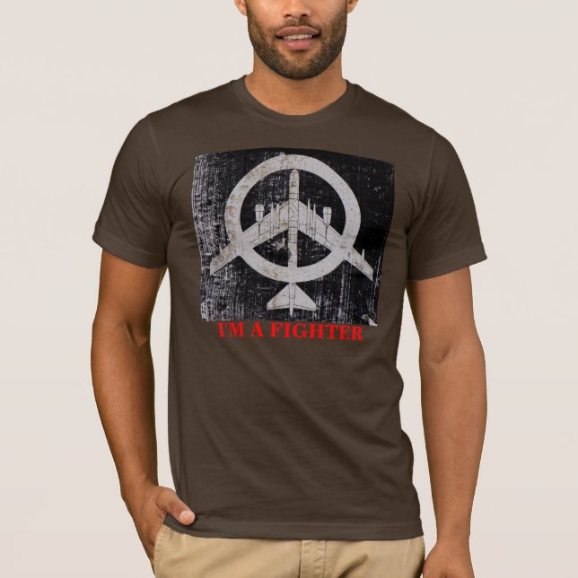 gör fred för krig inte tee shirt (Framsida)