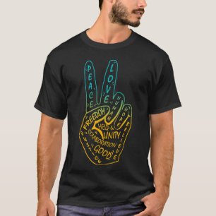 Gör fred till Fredstecken inte Krig till symbol 5 T Shirt