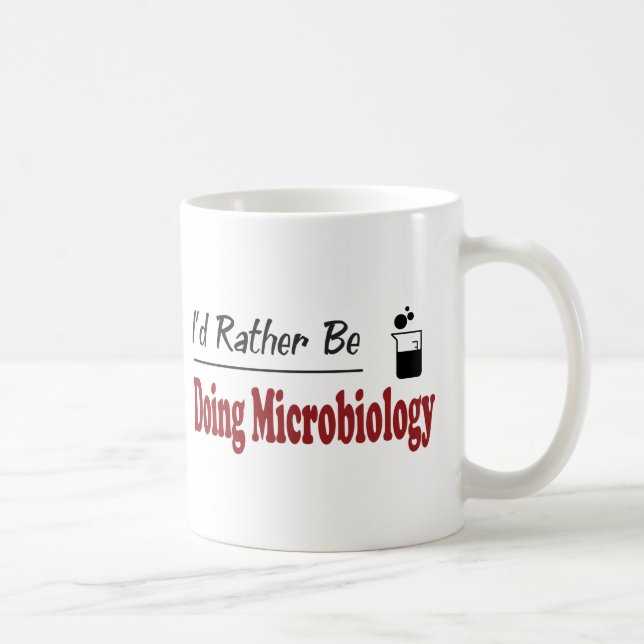 Gör ganska Microbiology Kaffemugg (Höger)