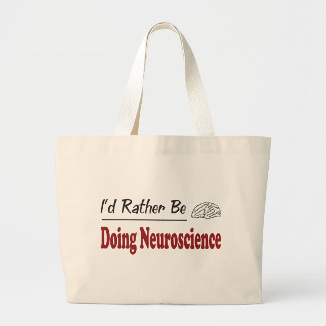 Gör ganska Neuroscience Jumbo Tygkasse (Framsidan)