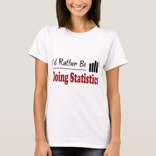 Gör ganska statistik tee (Framsida)