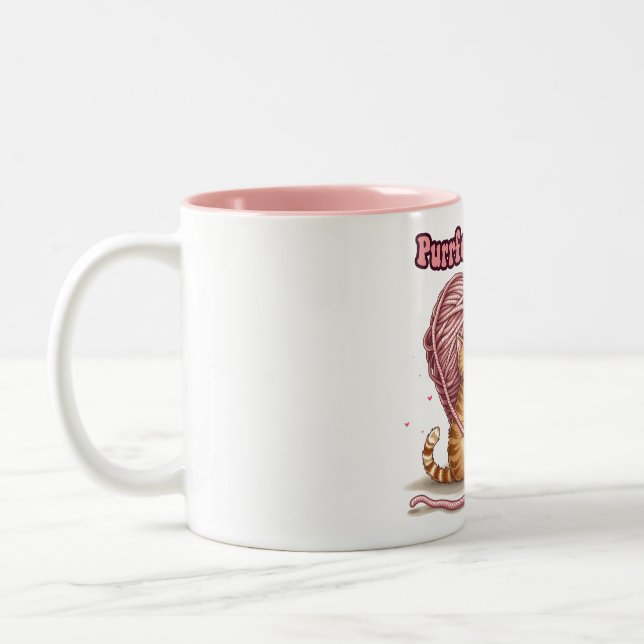 Gör gemensam sak Två-Tonad mugg (Vänster)