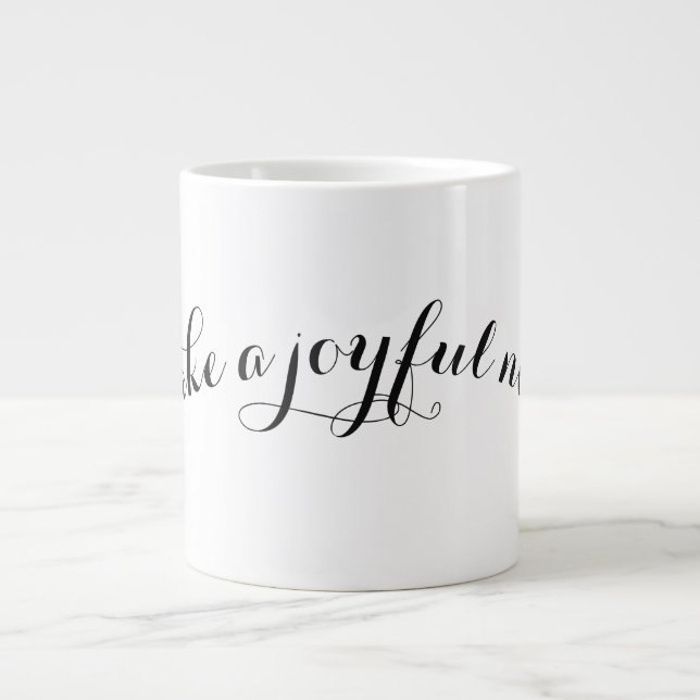 Gör Glatt buller Jumbo Mugg (Framsidan)