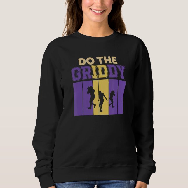 Gör Griddy Griddy Dance Football T Shirt (Framsida)