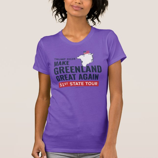 Gör Grönland Stort Igen -  T Shirt (Framsida)