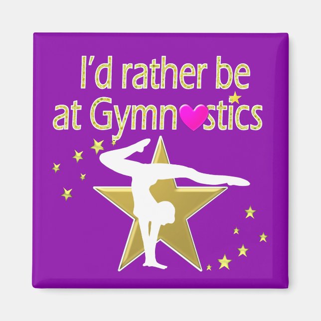 GÖR GYMNASTICS MAGNET (Framsidan)