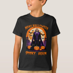 Gör Halloween läskigt igen Roligt Trump Halloween  T Shirt