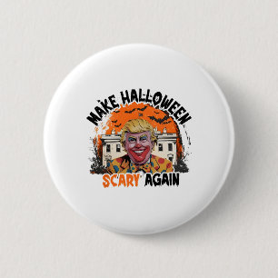 Gör Halloween skrämmande igen Trump Clown Roligt S Knapp