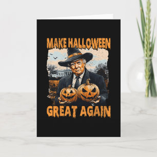 Gör Halloween Stort Igen Rolig Trump Häxa Jack Kort