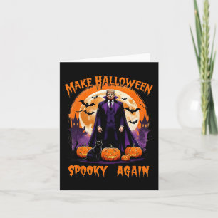 Gör Halloween-taloky igen till en konstig Trump Ha Kort