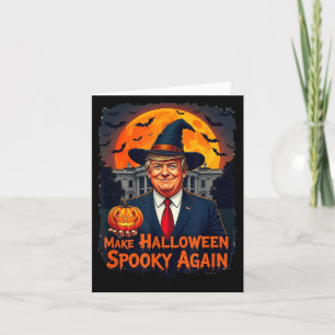 Gör Halloween-taloky igen till en konstig Trump Ha Kort