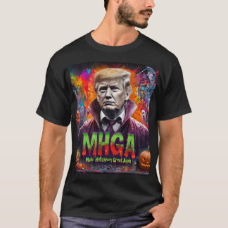 GÖR HALLOWEEN UNDERBAR IGEN | MÖRK MAGA T SHIRT