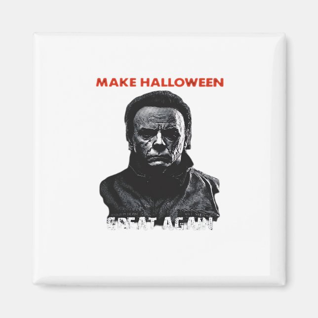 Gör Halloween Underbar igen - Skary Horror Hallowe Magnet (Framsidan)