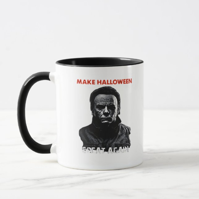Gör Halloween Underbar igen - Skary Horror Hallowe Mugg (Vänster)