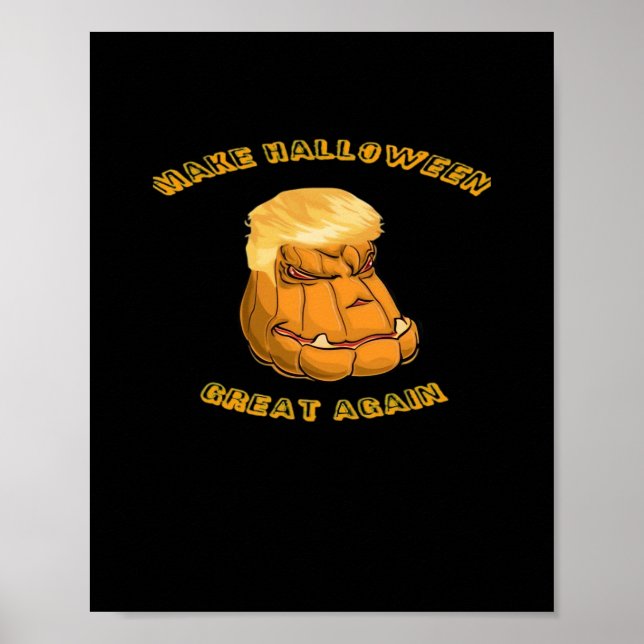 Gör Halloween Underbart igen klassiskt - Stig i ko Poster (Framsidan)