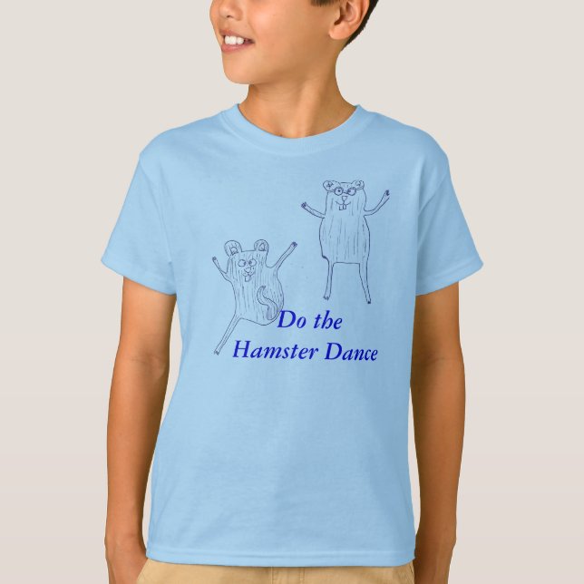 Gör Hamsterdansen Tee (Framsida)