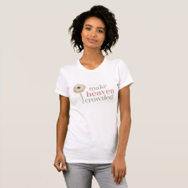 Gör Heaven Crowed Flower T Shirt