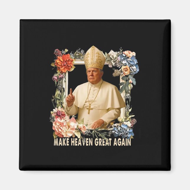 Gör himlen stor igen Donald Trump  Magnet (Framsidan)