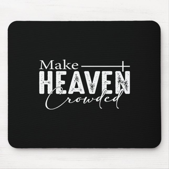 Gör himlen trång kristen tro bibel himlen C Musmatta (Framsidan)