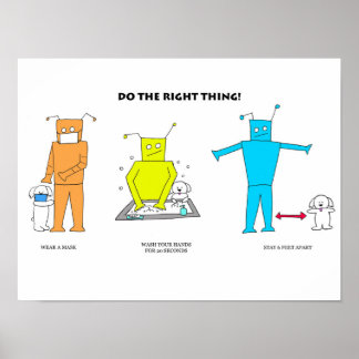 Gör Högerna Sak Poster