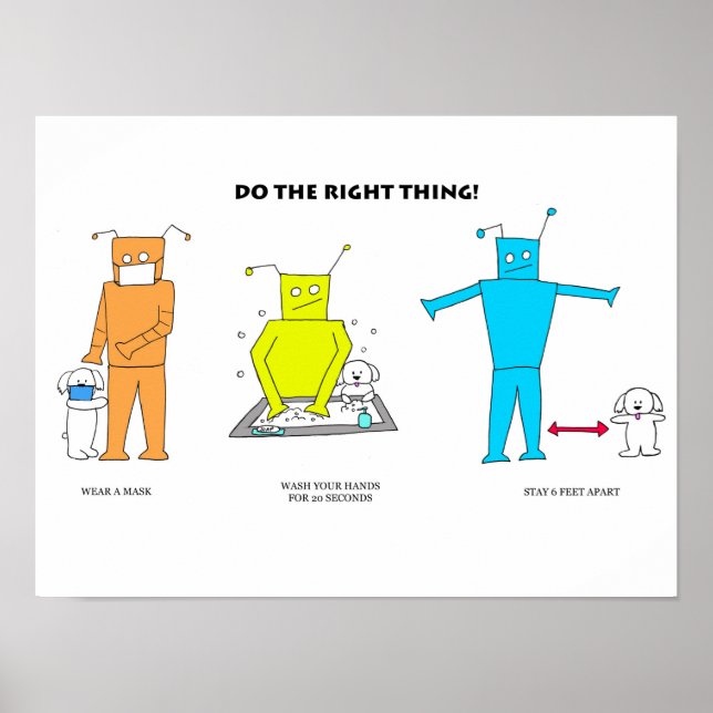 Gör Högerna Sak Poster (Framsidan)