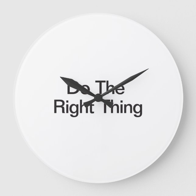 Gör Högerna Sak Stor Klocka (Framsida)