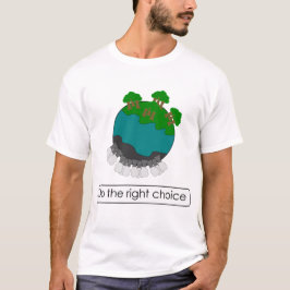 Gör högernas val Leverera Tee
