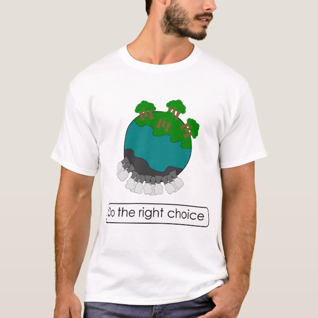 Gör högernas val Leverera Tee Shirt (Framsida)
