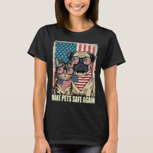 Gör Husdjur Säkra Igen Äter Hundarnas Katters Val T Shirt