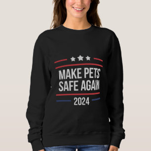 Gör husdjur säkra igen Roligt medvetande om husdju T Shirt