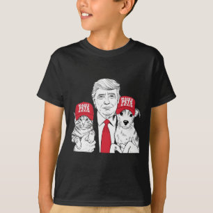 Gör husdjur Säkra igen till valmegabött Trump Funn T Shirt