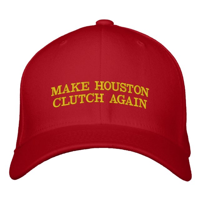 GÖR HUSTONKLUTCH IGEN MAGA ROCKETS HAT BRODERAD KEPS (Framsida)