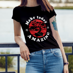 Gör i dag Fantastisk Bonsai Träd T Shirt