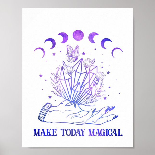 Gör i dag till Magic Celestial Poster (Framsidan)