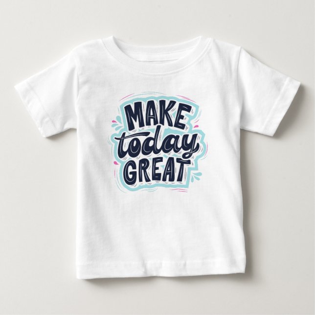 Gör idag fantastisk  t shirt (Framsida)