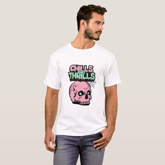 Gör Idag Greet Chills & Thrills T-Shirt (Hel framsida)