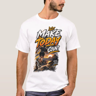 Gör Idag Räkna Basket – Motiverande Sport T Shirt