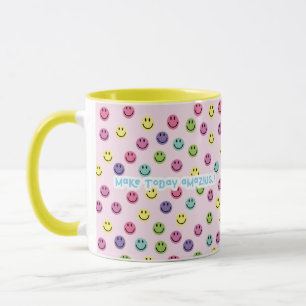 Gör idag till fantastisk - Smiley mugg