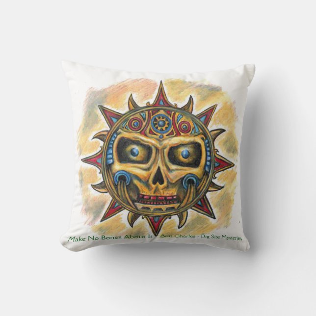 Gör inga boner om det - Sol Pillow Kudde (Framsida)