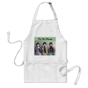Gör ingen Harm-apron Förkläde