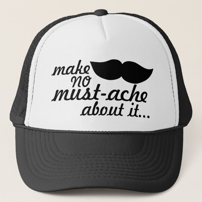 Gör ingen mustasch om den keps (Framsida)