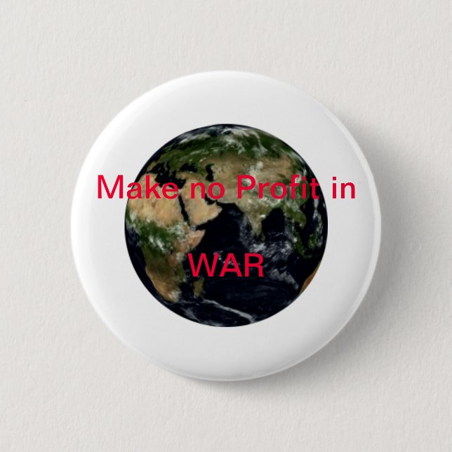 Gör ingen vinst i KRIGjGibney den MUSEUMZazzle Knapp (Framsida)