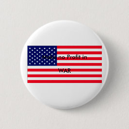 Gör ingen vinst i KRIGjGibney den MUSEUMZazzle Knapp